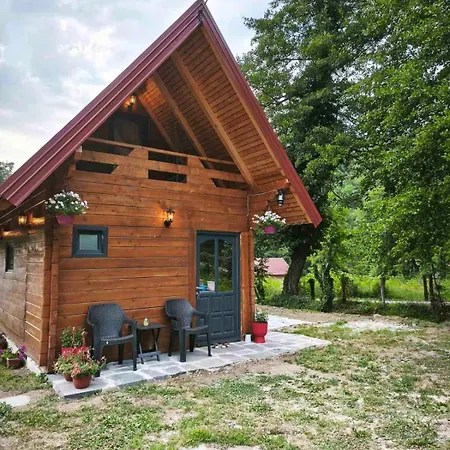 Janjske Otoke Brvnara Tiho Ognjiste Prázdninový dům