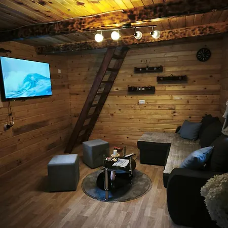 Janjske Otoke Brvnara Tiho Ognjiste Prázdninový dům